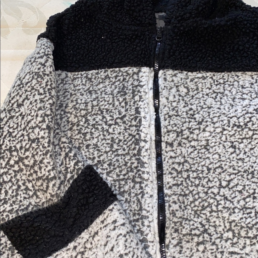 fluffy sweater